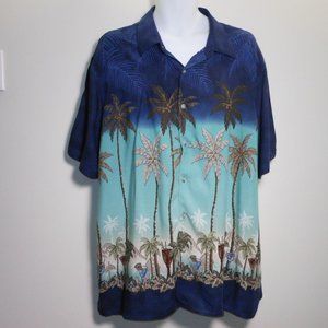 Croft & Barrow colorful Hawaiian shirt